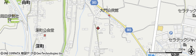 長野県長野市篠ノ井岡田34周辺の地図
