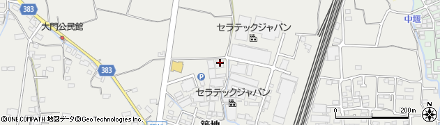 長野県長野市篠ノ井岡田490周辺の地図
