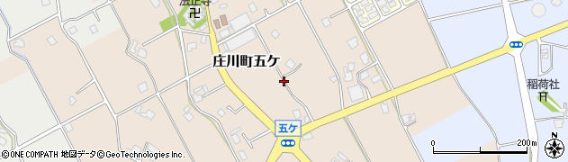 富山県砺波市庄川町五ケ周辺の地図