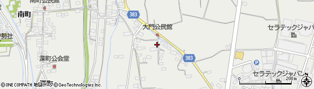 長野県長野市篠ノ井岡田22周辺の地図