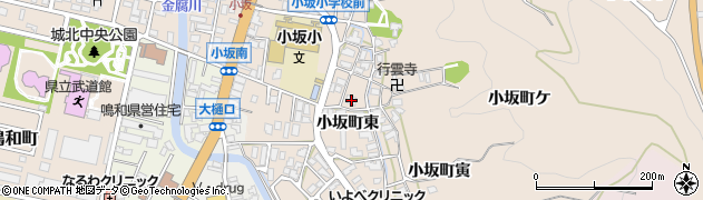 石川県金沢市小坂町東17周辺の地図