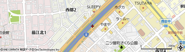 石川県金沢市北町丙周辺の地図