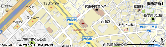 北陸地方整備局　金沢営繕事務所周辺の地図