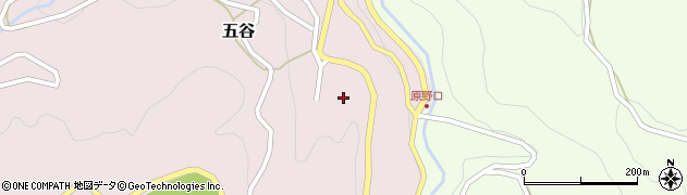 富山県砺波市五谷171周辺の地図