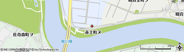 石川県金沢市赤土町（ヌ）周辺の地図