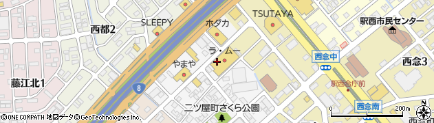 ユアサ商事株式会社　金沢営業所・北陸住環境マーケット部周辺の地図