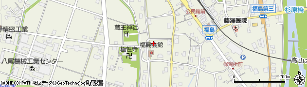 富山県富山市八尾町福島230周辺の地図