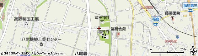 富山県富山市八尾町福島841周辺の地図