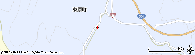 石川県金沢市東原町（ル）周辺の地図