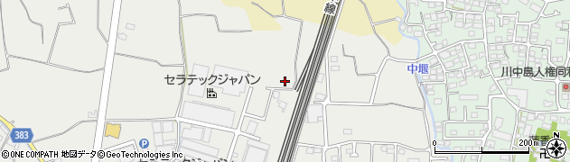 長野県長野市篠ノ井岡田410周辺の地図