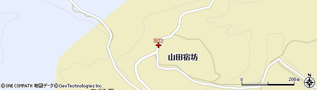 宿坊周辺の地図