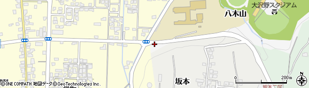 大沢野工業高校口周辺の地図