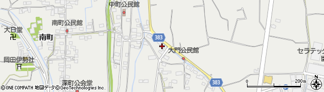 長野県長野市篠ノ井岡田3周辺の地図