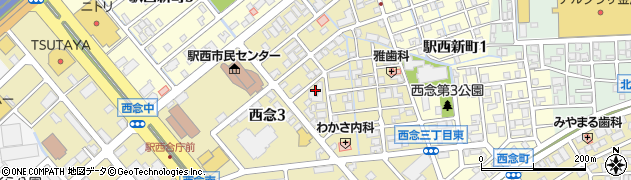 金沢駅西グリーンマンション周辺の地図