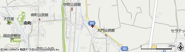 長野県長野市篠ノ井岡田4周辺の地図