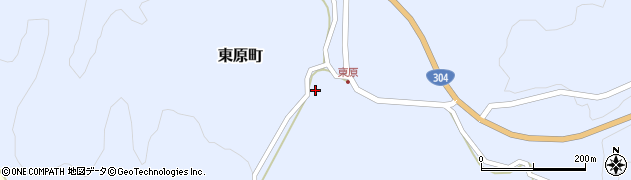 石川県金沢市東原町（オ）周辺の地図