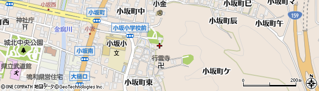 石川県金沢市小坂町東104周辺の地図
