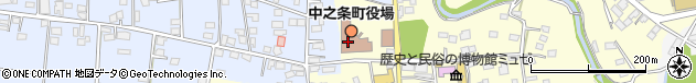 群馬県吾妻郡中之条町周辺の地図
