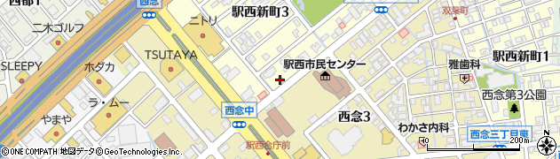 株式会社さざなみマリン　駅西店周辺の地図