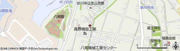 富山県富山市八尾町福島1062周辺の地図