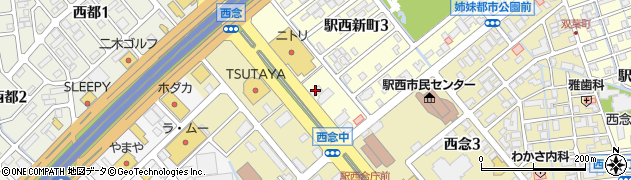 株式会社関電工金沢営業所周辺の地図