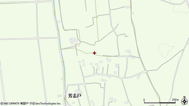 〒321-3305 栃木県芳賀郡芳賀町芳志戸の地図