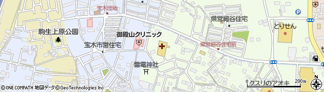 スーパー銭湯コール宝木之湯周辺の地図