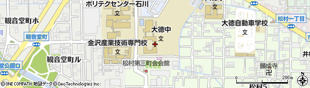 石川県金沢市観音堂町ト35周辺の地図