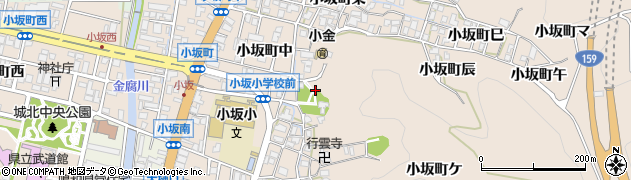 石川県金沢市小坂町（ツ）周辺の地図
