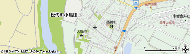 長野県長野市松代町柴周辺の地図