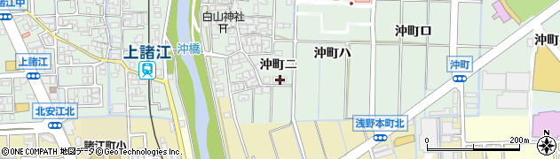 石川県金沢市沖町ニ16周辺の地図