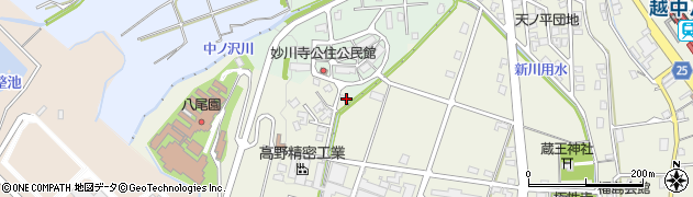 富山県富山市八尾町福島1050周辺の地図