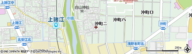石川県金沢市沖町ニ18周辺の地図