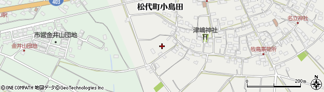 長野県長野市松代町小島田周辺の地図