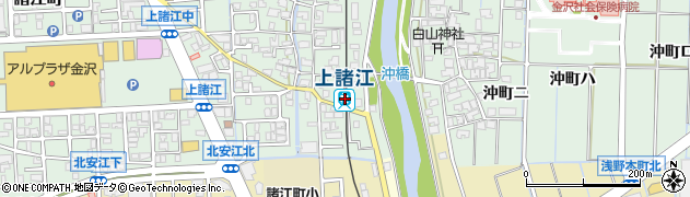 上諸江駅周辺の地図