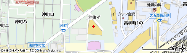 石川県金沢市沖町イ55周辺の地図