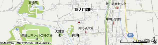 長野県長野市篠ノ井岡田1655周辺の地図