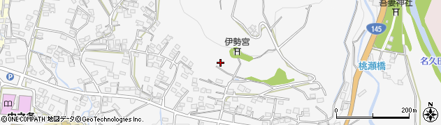 群馬県吾妻郡中之条町伊勢町1404周辺の地図