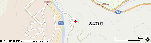 石川県金沢市古屋谷町ト75周辺の地図