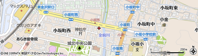 フィットアカデミー　東金沢駅前校周辺の地図