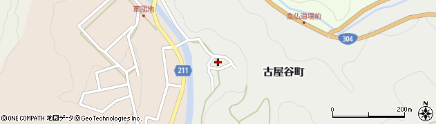 石川県金沢市古屋谷町（ト）周辺の地図