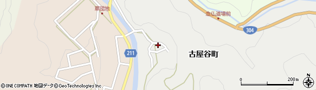 石川県金沢市古屋谷町ト103周辺の地図