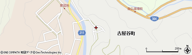 石川県金沢市古屋谷町ト80周辺の地図