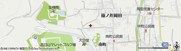 長野県長野市篠ノ井岡田1646周辺の地図