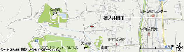 長野県長野市篠ノ井岡田1643周辺の地図