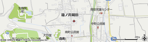 長野県長野市篠ノ井岡田1841周辺の地図