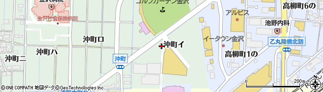 石川県金沢市沖町イ81周辺の地図