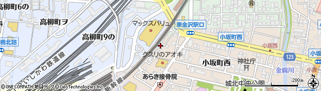 石川県金沢市小坂町（ハ）周辺の地図