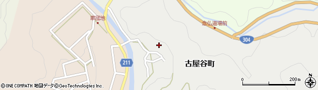 石川県金沢市古屋谷町（ヘ）周辺の地図