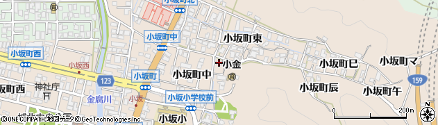 石川県金沢市小坂町東119周辺の地図